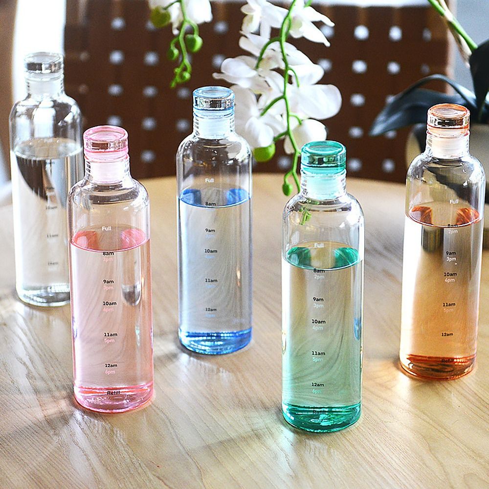 Coffee Tea Bottle - 500/750 مللي زجاجة ماء INS نمط