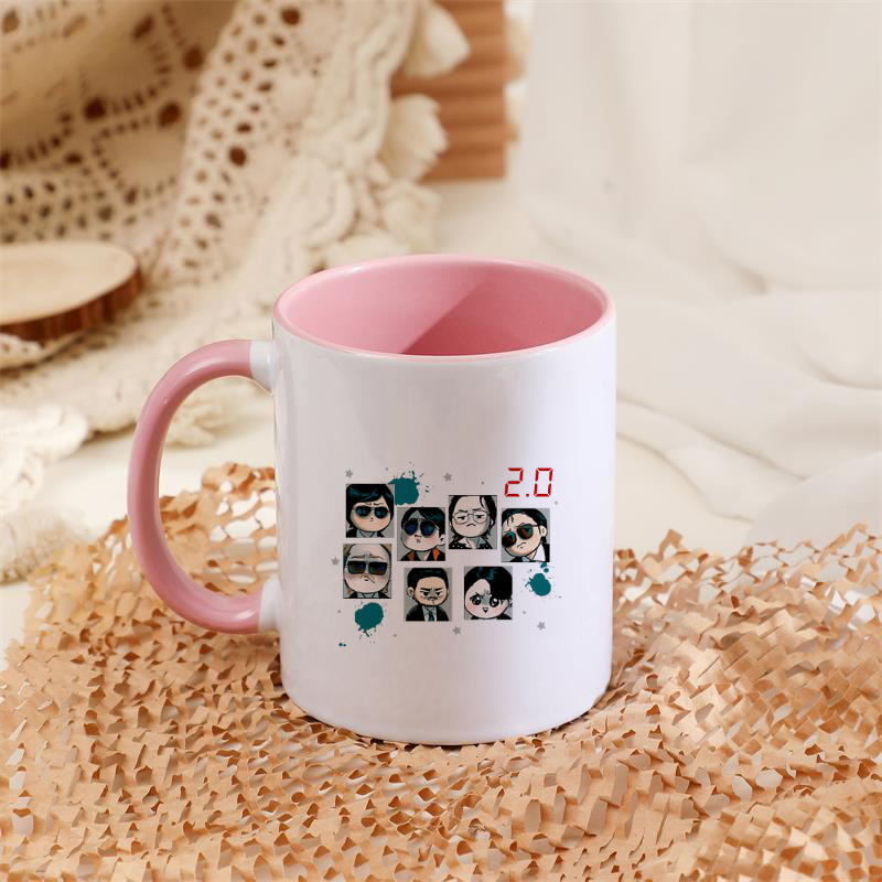 Coffee Tea World - كوب سيراميك 11 أونصة بتصميم أريانغ