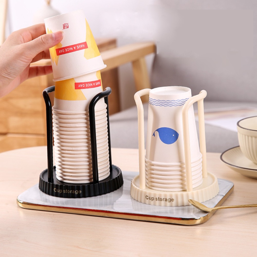 Coffee Tea Cups - حامل أكواب للاستعمال مرة واحدة، منظم