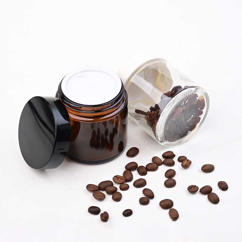 Coffee Leaves Tea - جرة زجاجية محمولة لتخزين حبوب البن
