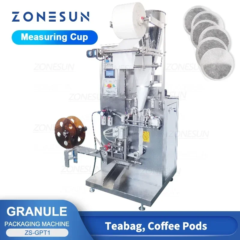 Coffee Tea Bean Leaf - ZONESUN ZS-GPT1 ماكينة تعبئة وختم أكياس
