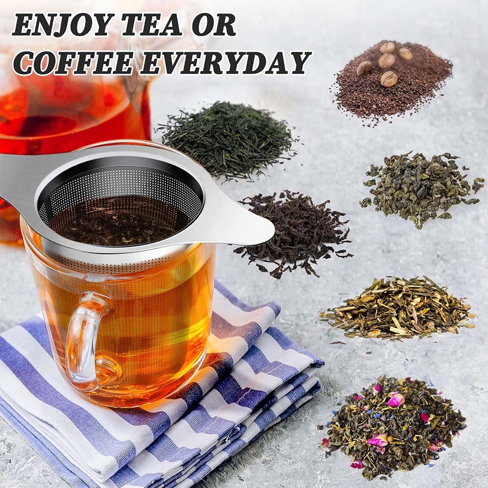 مصفاة شاي من الفولاذ المقاوم ل - مراجعة Coffee Leaves Tea وسعره