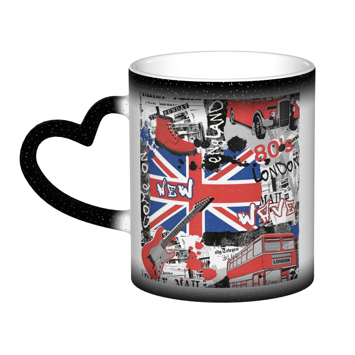 كوب سيراميك مضحك بتصميم علم ال - مراجعة Coffee Tea Uk وسعره