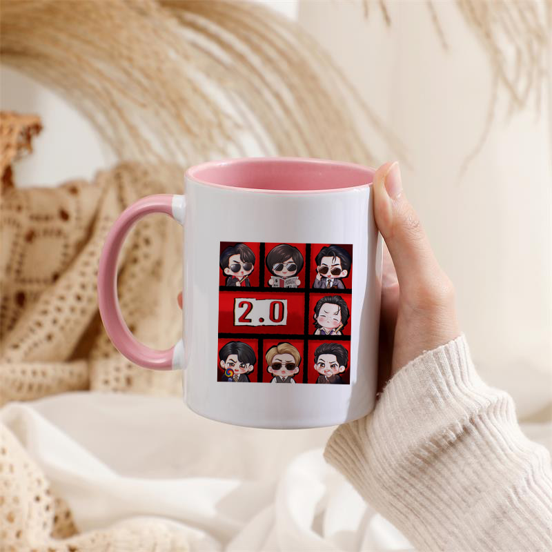كوب قهوة سيراميك 11 أونصة بتصم - مراجعة Coffee Tea World وسعره
