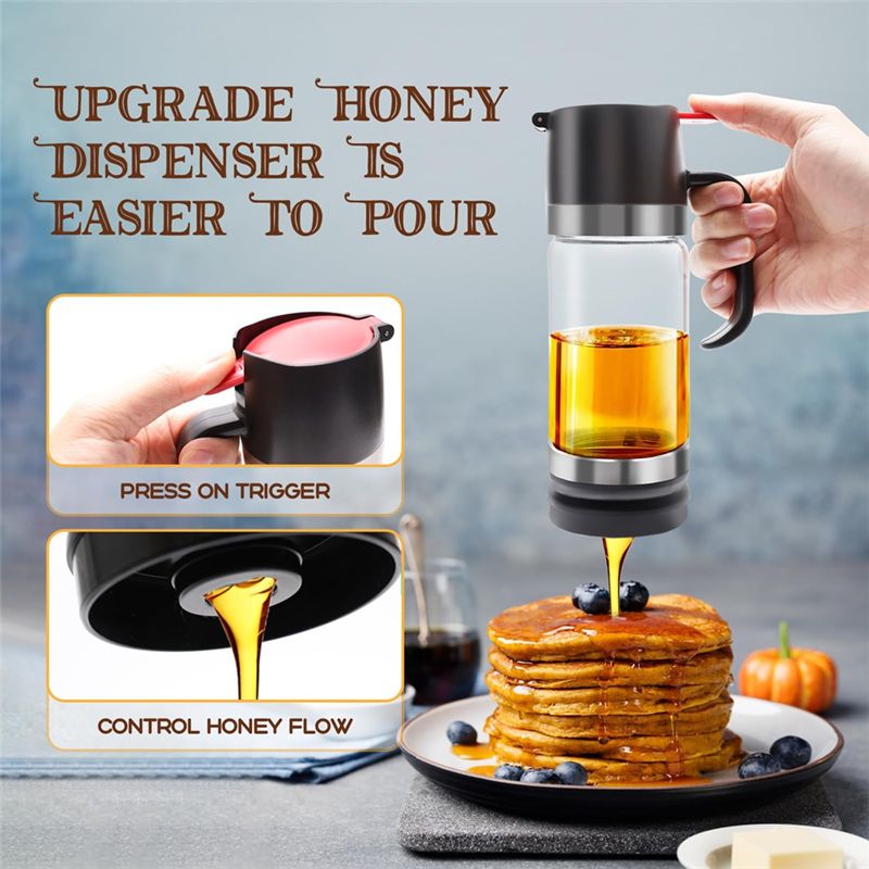 موزع عسل زجاجي A21I-12 OZ، وعا - مراجعة Coffee Tea Or وسعره