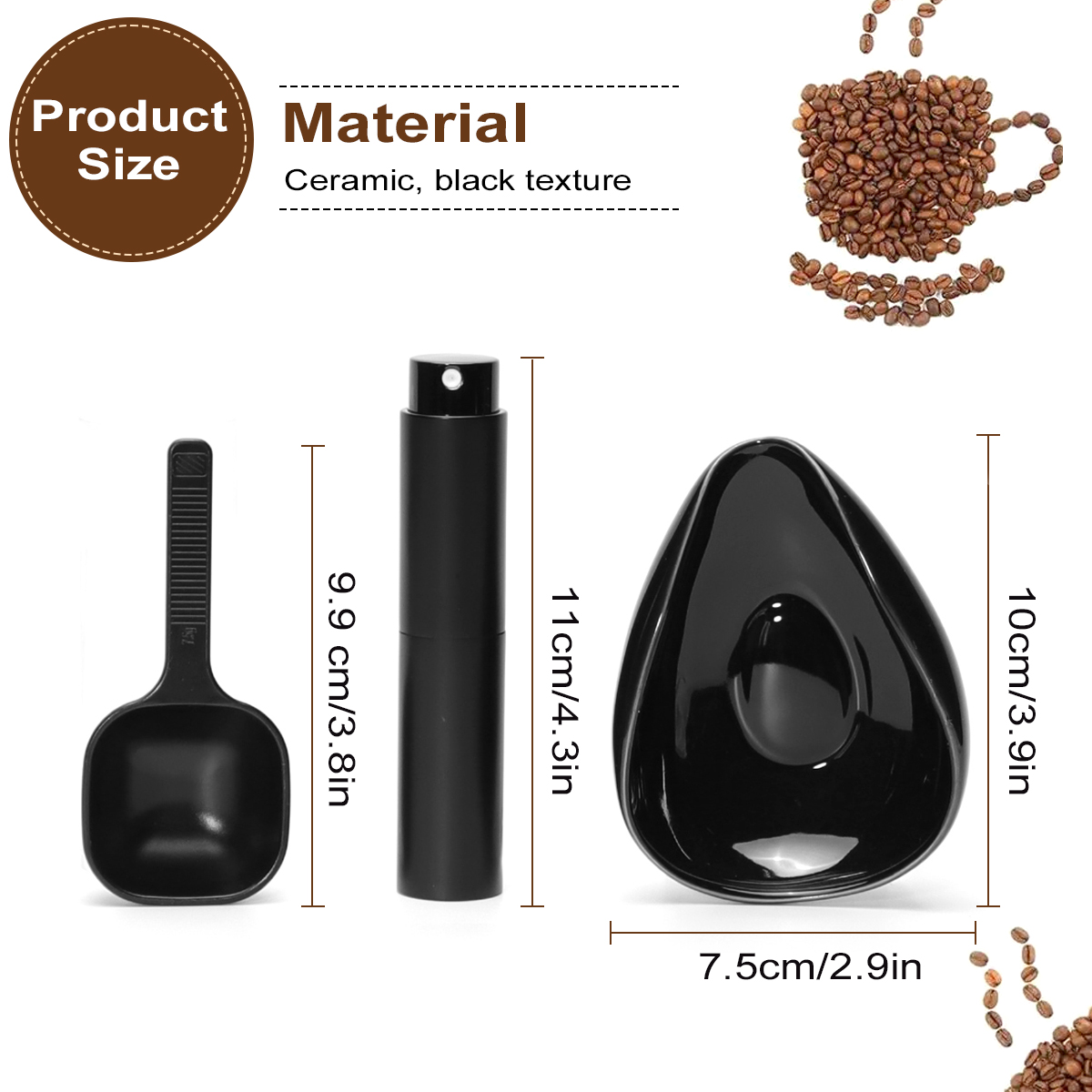 طقم كوب وملعقة لقياس حبوب القه - مراجعة Coffee Tea Or وسعره