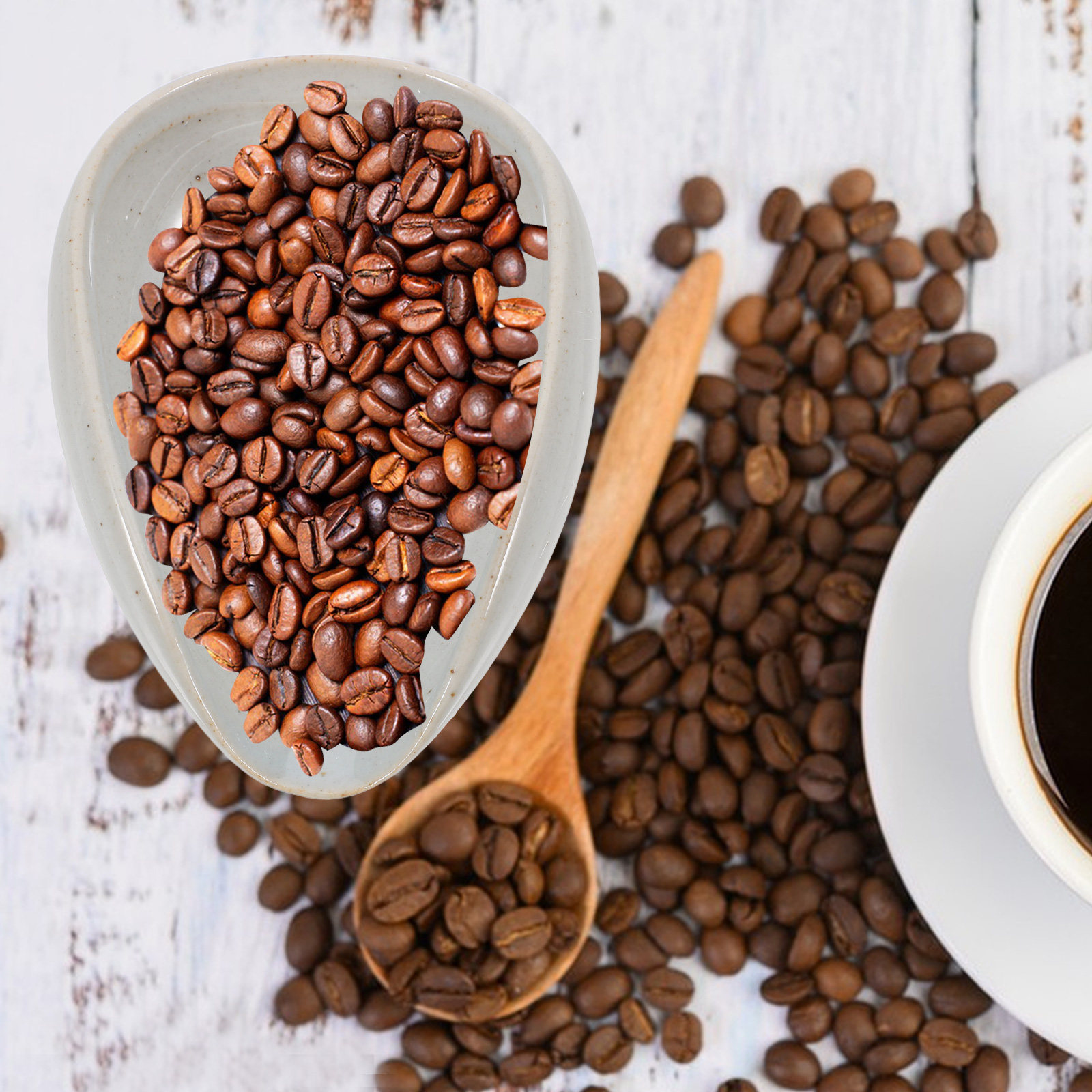 صينية قياس حبوب القهوة من السي - مراجعة Coffee Tea Bean Leaf وسعره