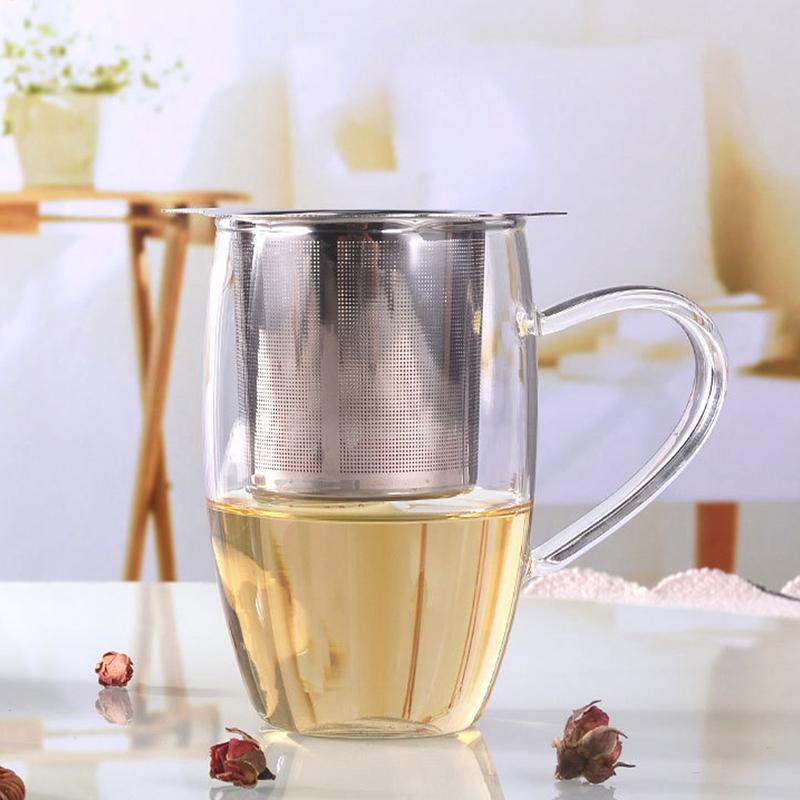 شبكة من الاستانلس استيل الشاي  - مراجعة Coffee Leaves Tea وسعره