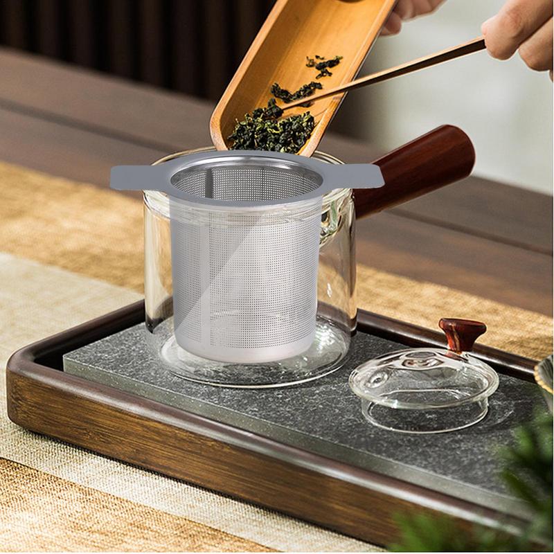 شبكة من الاستانلس استيل الشاي  - مراجعة Coffee Leaves Tea وسعره