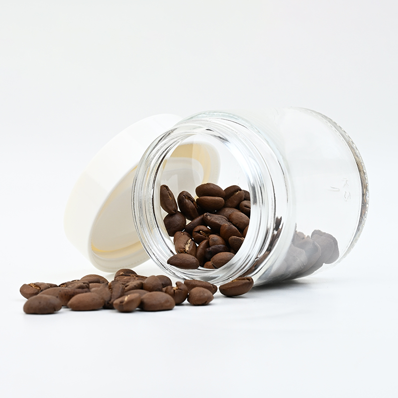جرة زجاجية محمولة لتخزين حبوب  - مراجعة Coffee Leaves Tea وسعره