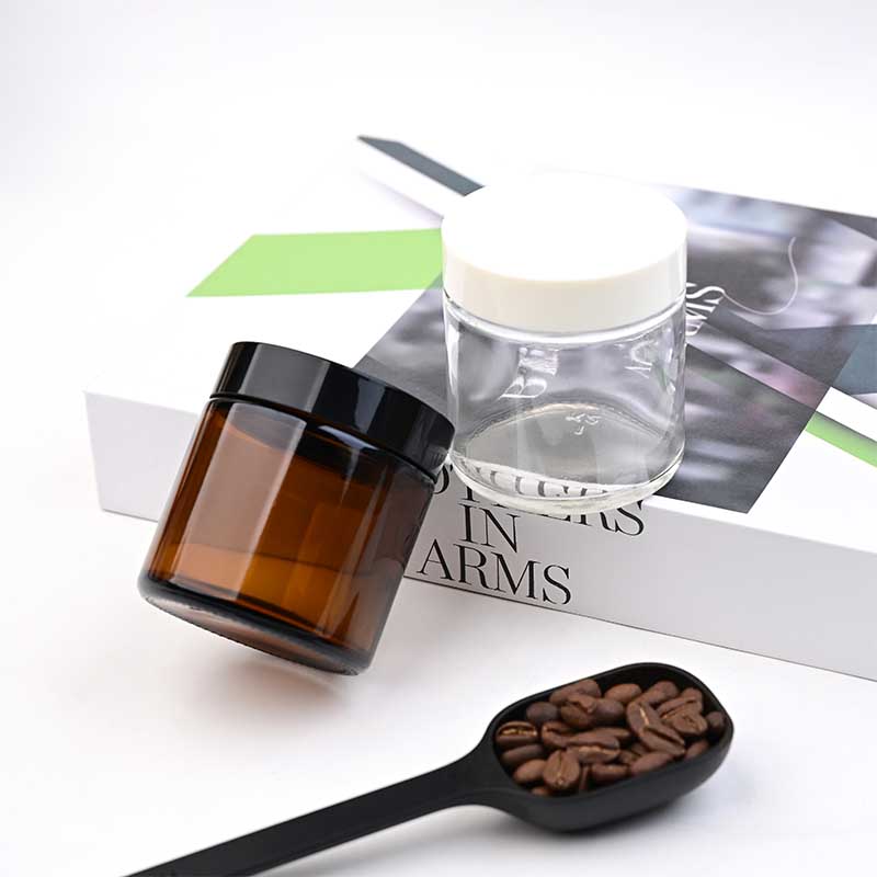 جرة زجاجية محمولة لتخزين حبوب  - مراجعة Coffee Leaves Tea وسعره