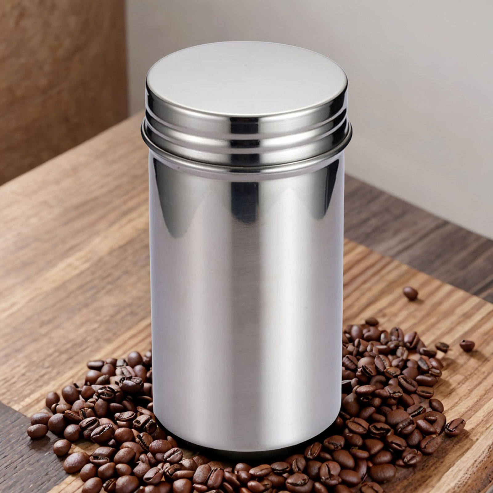 برطمان تخزين مختوم من الفولاذ  - مراجعة Coffee Tea Bean Leaf وسعره