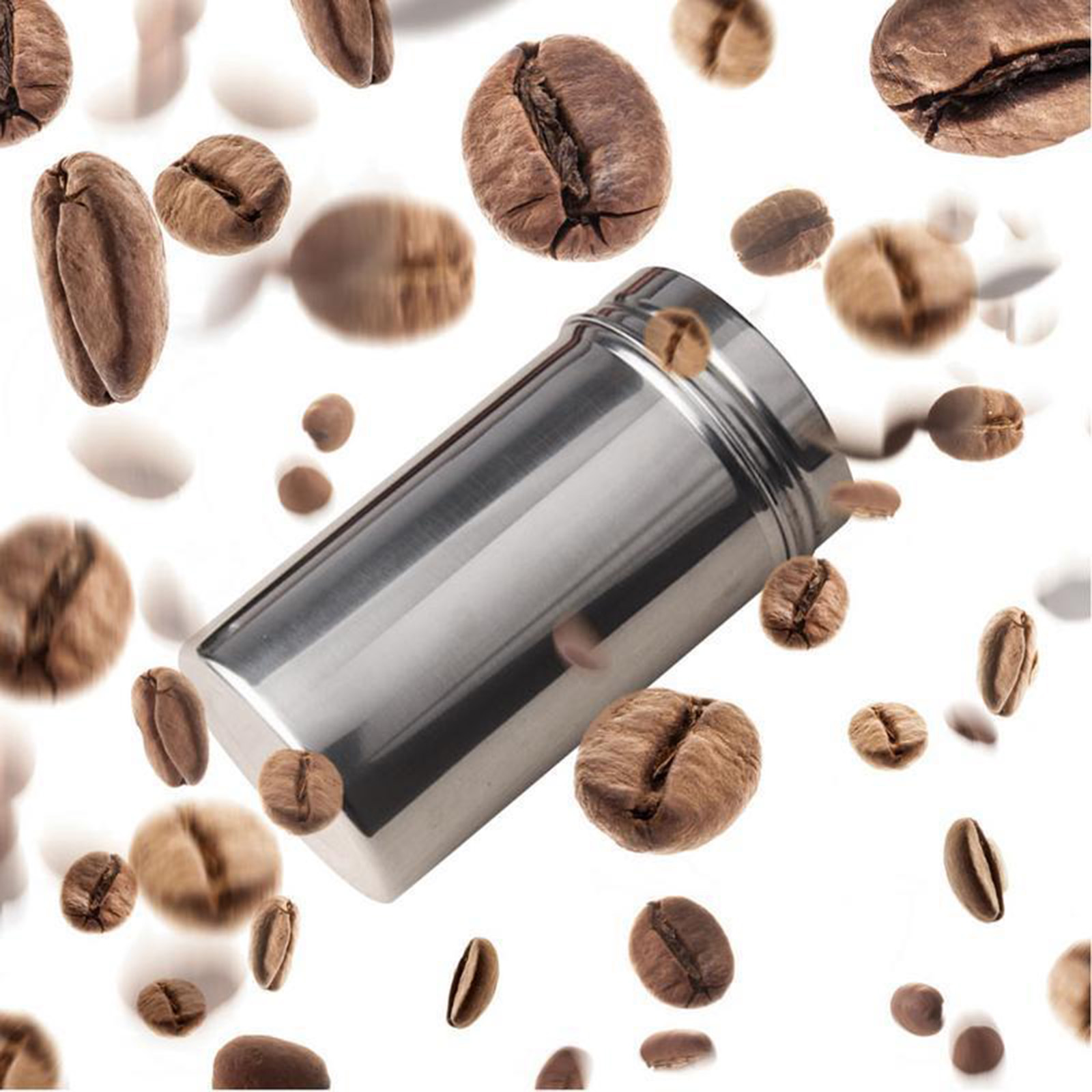 برطمان تخزين مختوم من الفولاذ  - مراجعة Coffee Tea Bean Leaf وسعره