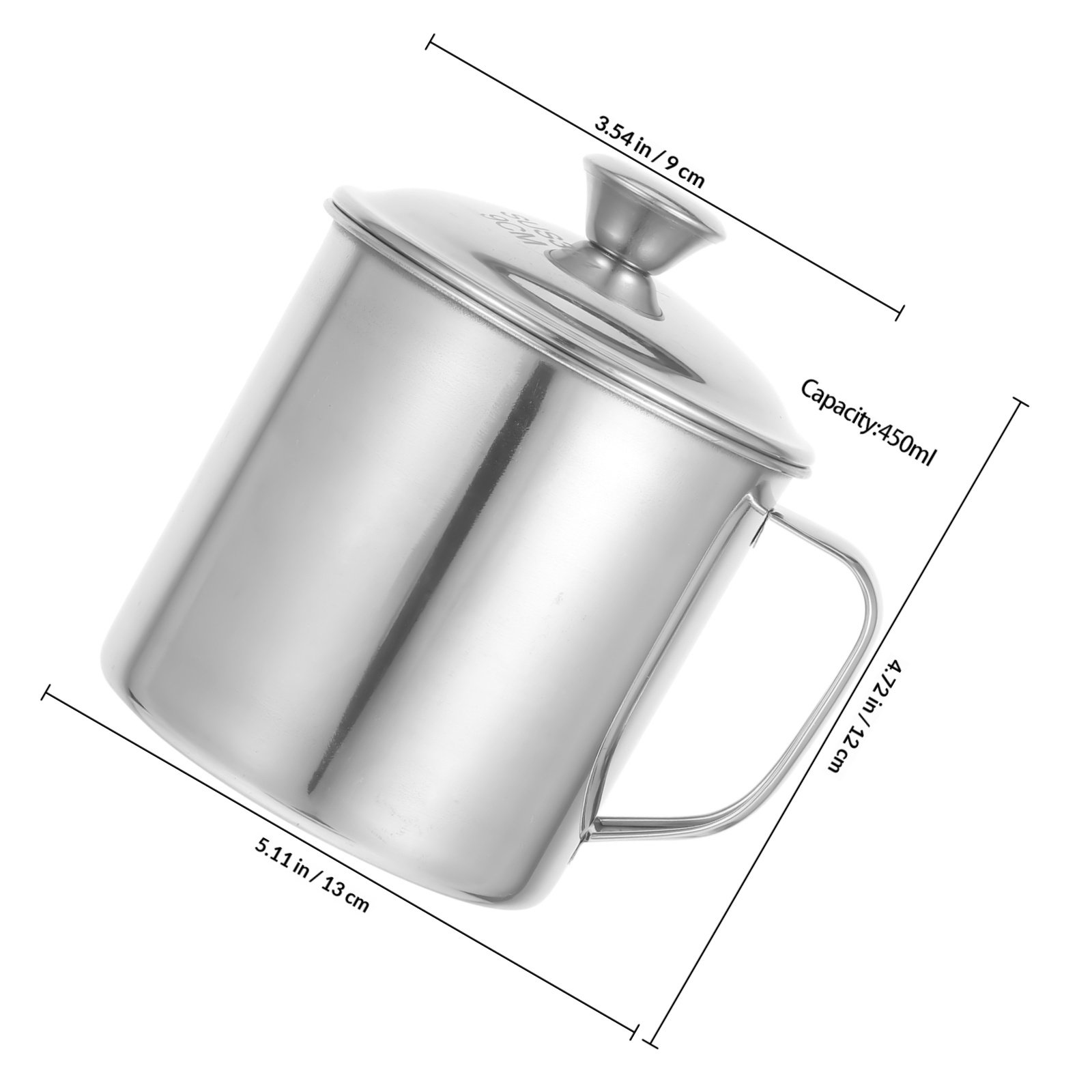 كوب من الفولاذ المقاوم للصدأ م - مراجعة Coffee Tea Cups وسعره