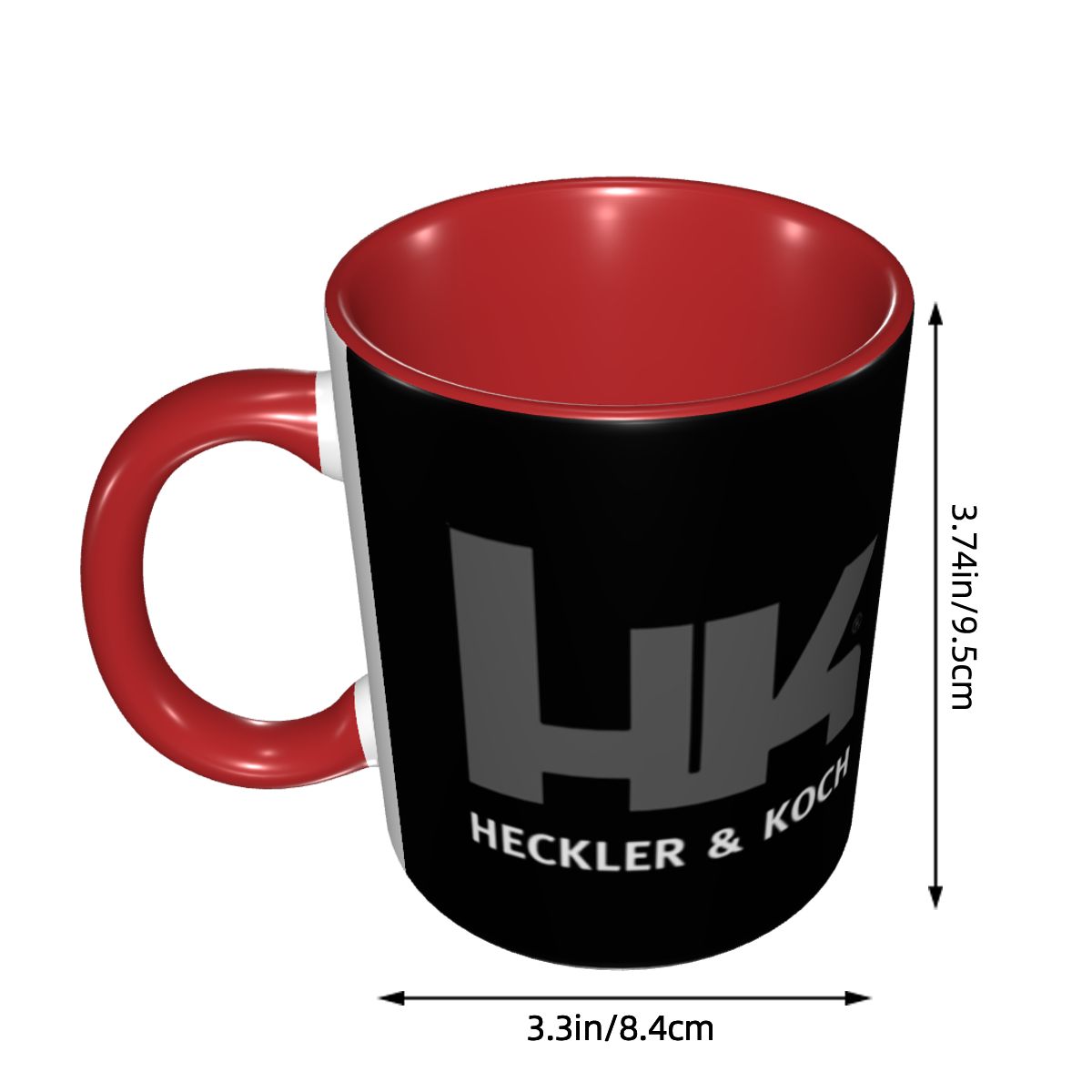 كوب قهوة سيراميك مضحك بتصميم ب - مراجعة Coffee Tea Hk وسعره