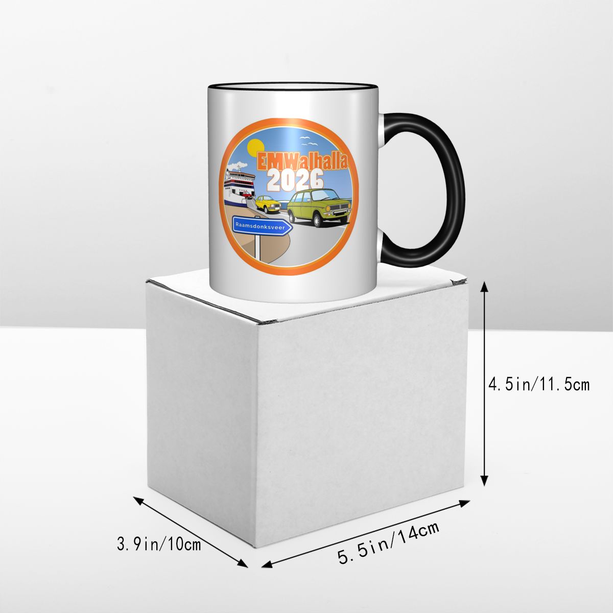 كوب فريق المملكة المتحدة EMWal - مراجعة Coffee Tea Uk وسعره