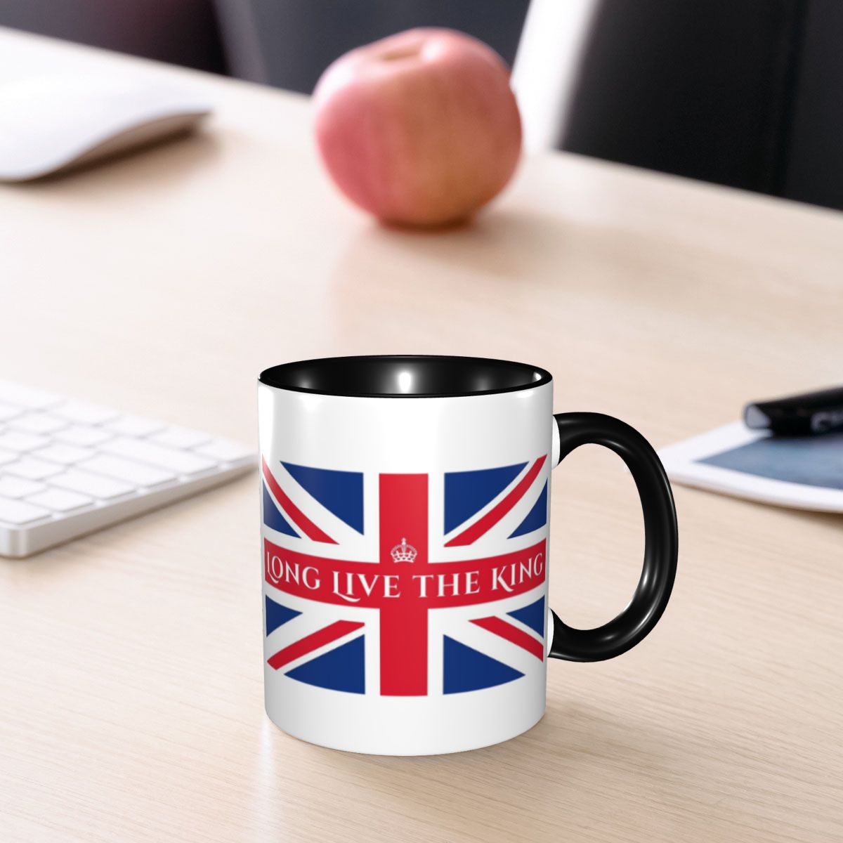 كوب سيراميك مضحك يحمل علم الات - مراجعة Coffee Tea Uk وسعره