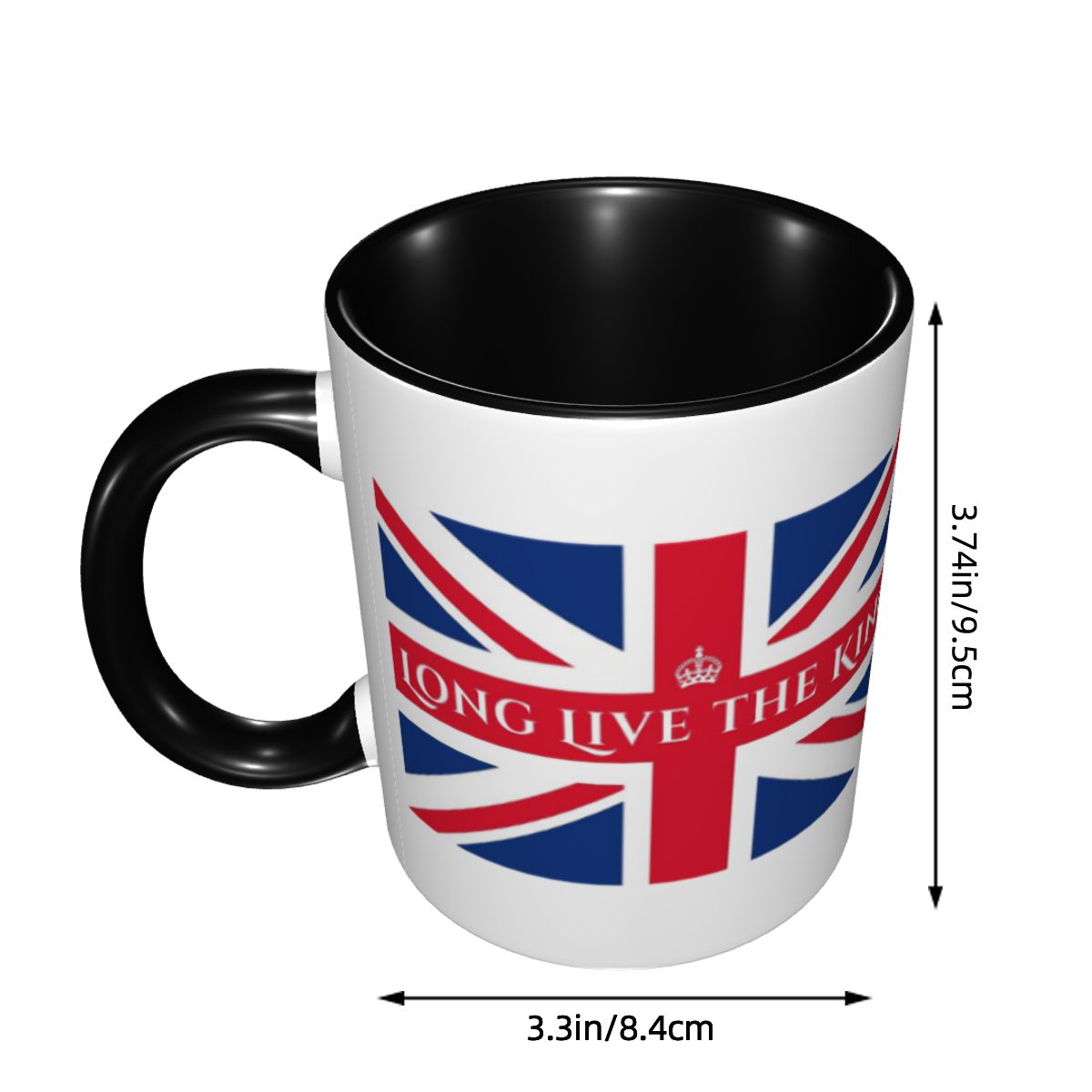 كوب سيراميك مضحك يحمل علم الات - مراجعة Coffee Tea Uk وسعره