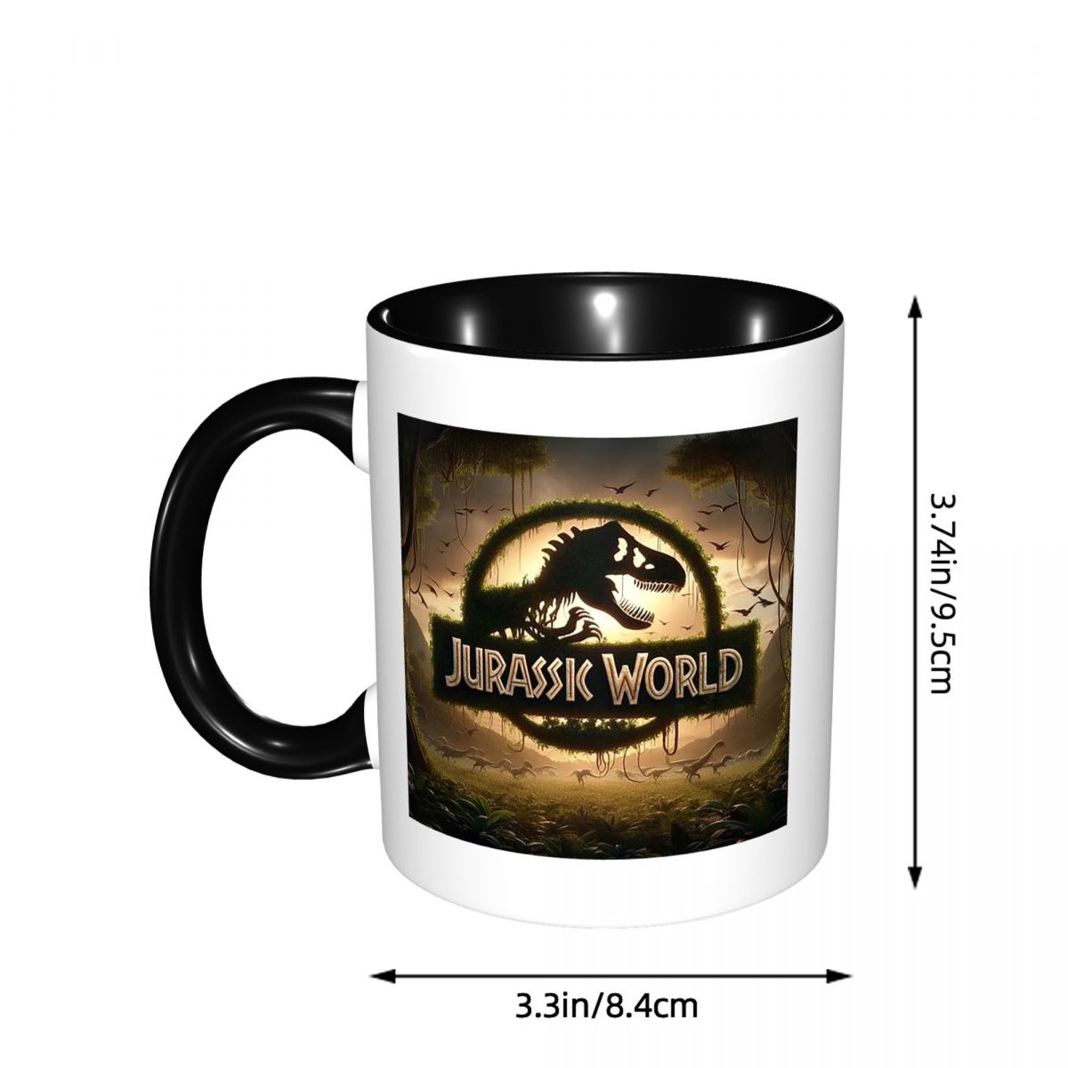 أكواب عالم الجوراسيك المضحكة،  - مراجعة Coffee Tea World وسعره