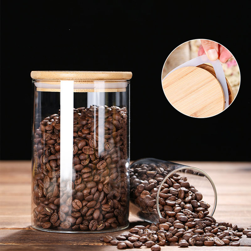 برطمانات تخزين الطعام الزجاجية - مراجعة Coffee Tea Bean Leaf وسعره