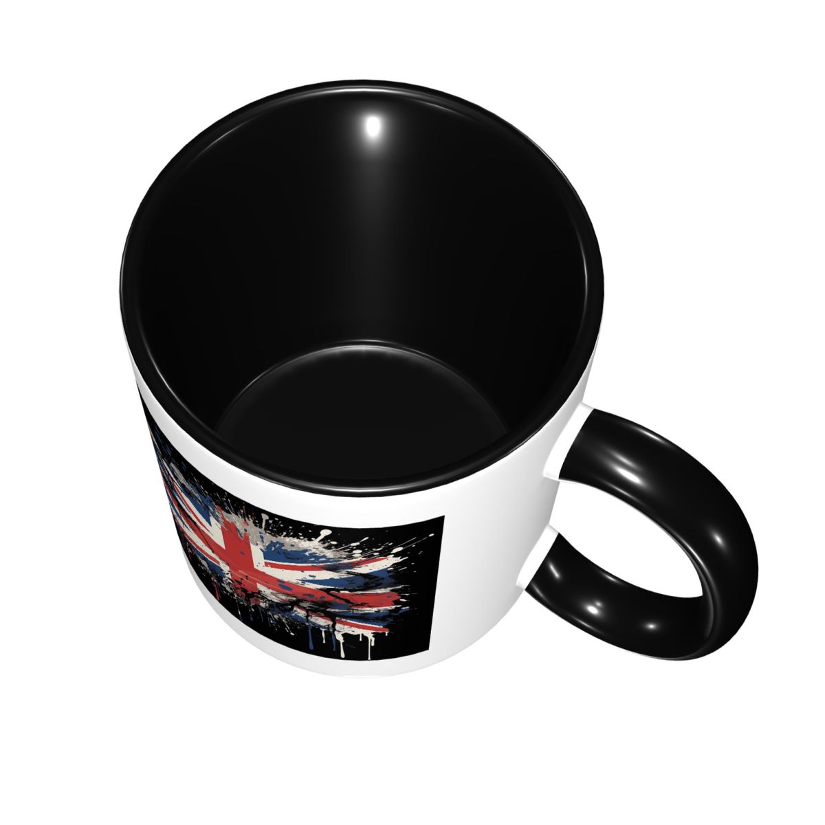 كوب سيراميك مضحك بتصميم علم ال - مراجعة Coffee Tea Uk وسعره