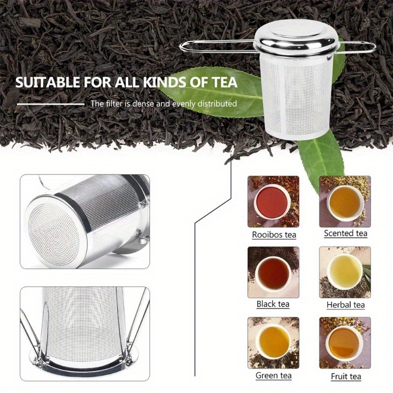 مصفاة شاي شبكية من الستانلس ست - مراجعة Coffee Leaves Tea وسعره