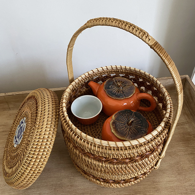 سلة تخزين طعام مزدوجة الطبقات  - مراجعة Coffee Tea Vietnam وسعره