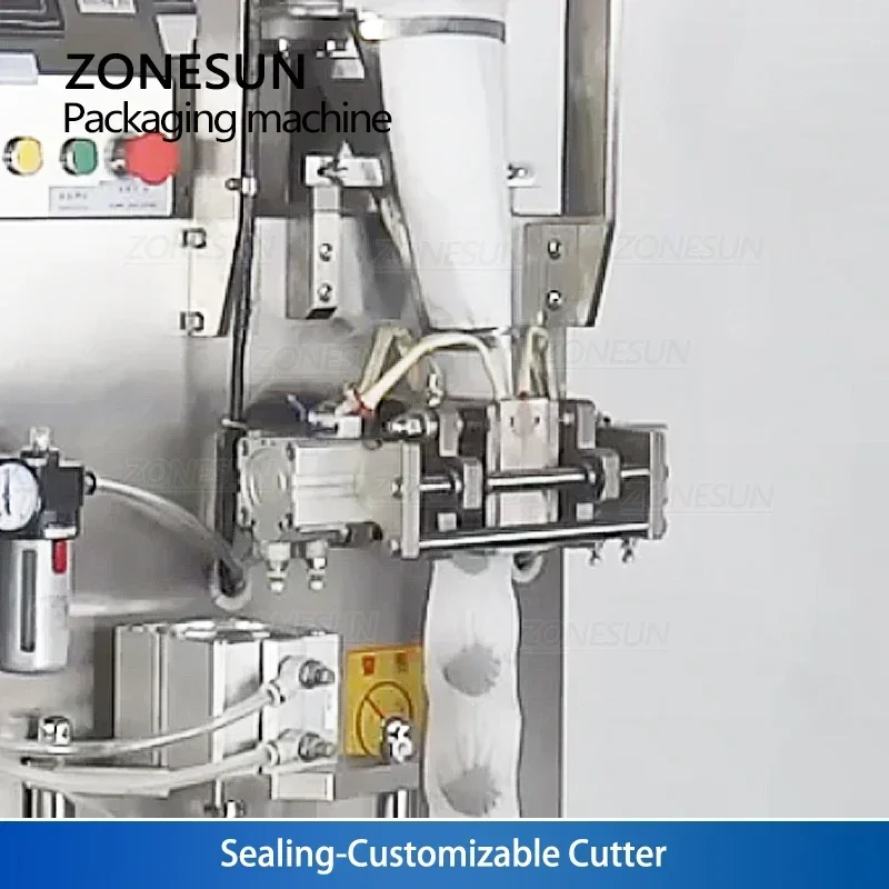 ZONESUN ZS-GPT1 ماكينة تعبئة و - مراجعة Coffee Tea Bean Leaf وسعره