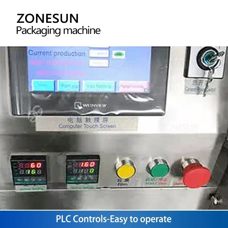 ZONESUN ZS-GPT1 ماكينة تعبئة و - مراجعة Coffee Tea Bean Leaf وسعره