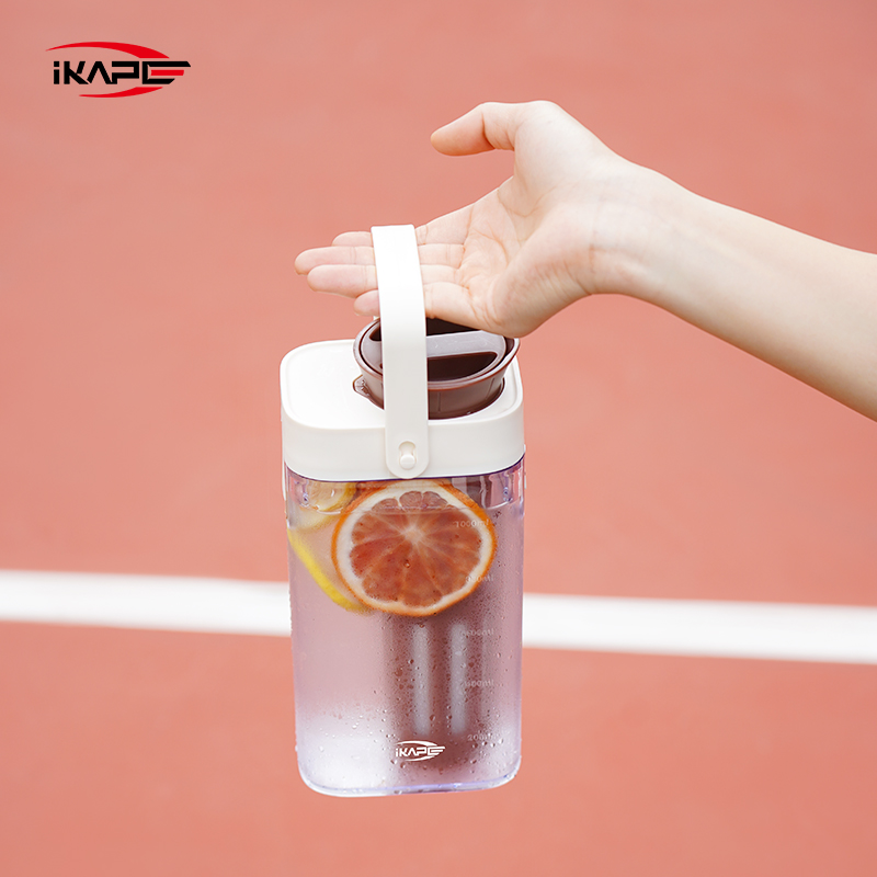 IKAPE 1L صانع القهوة الباردة ا - مراجعة Coffee Tea Bottle وسعره