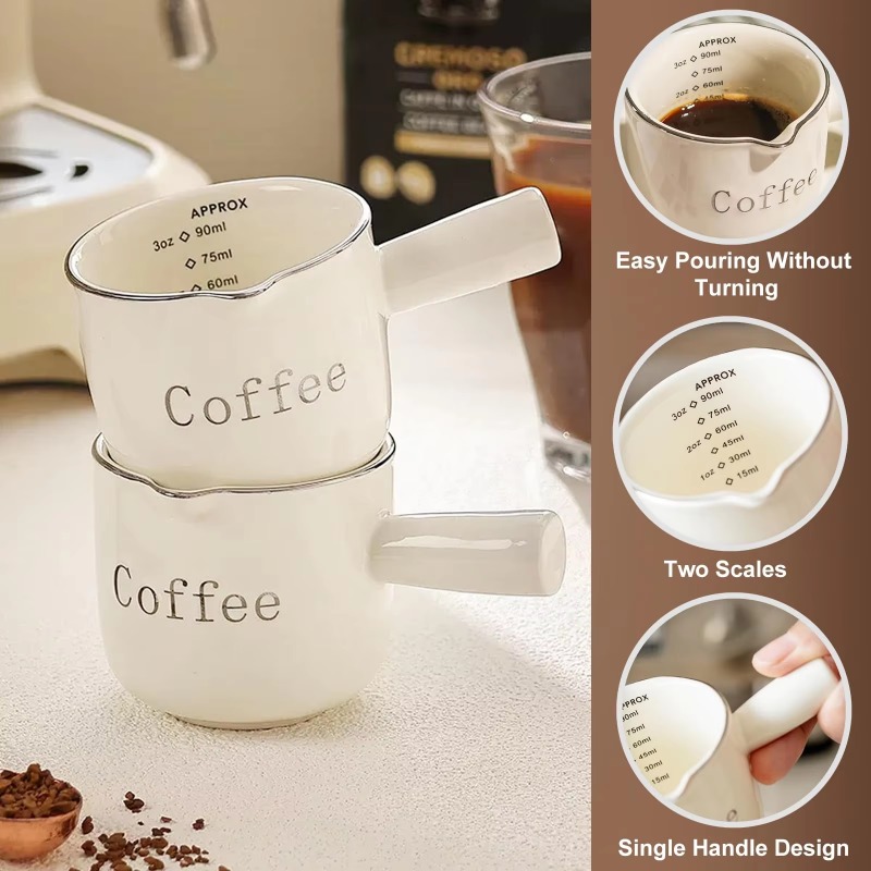 كوب قهوة صغير من السيراميك بمق - مراجعة Coffee Tea Cups وسعره