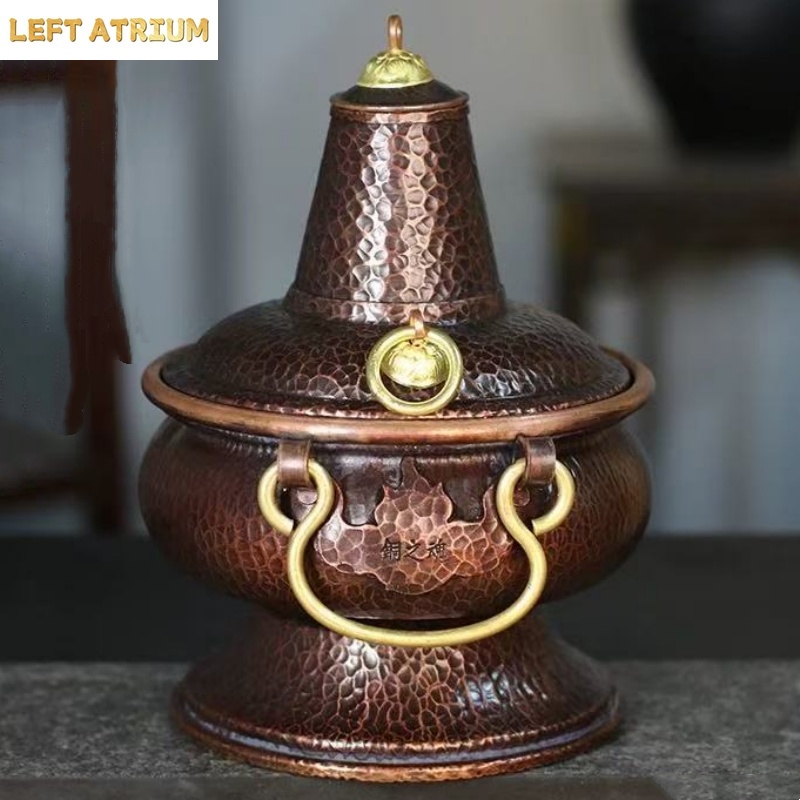 وعاء متعدد الوظائف من النحاس ا - مراجعة Coffee Tea Bean Leaf وسعره
