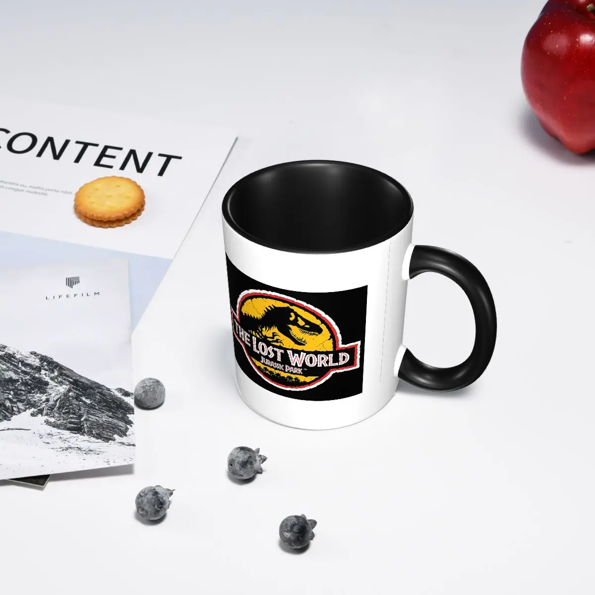 كوب سيراميك مضحك بشعار عالم ال - مراجعة Coffee Tea World وسعره