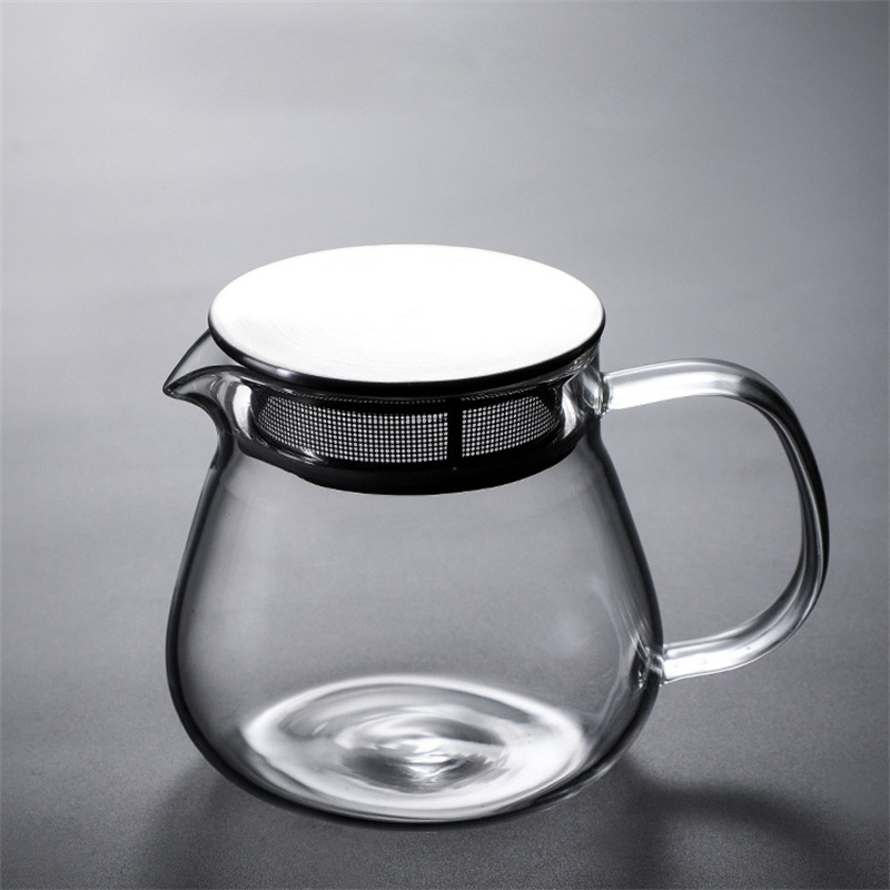 إبريق شاي زجاجي شفاف بغطاء مرش - مراجعة Coffee Tea Replacement وسعره
