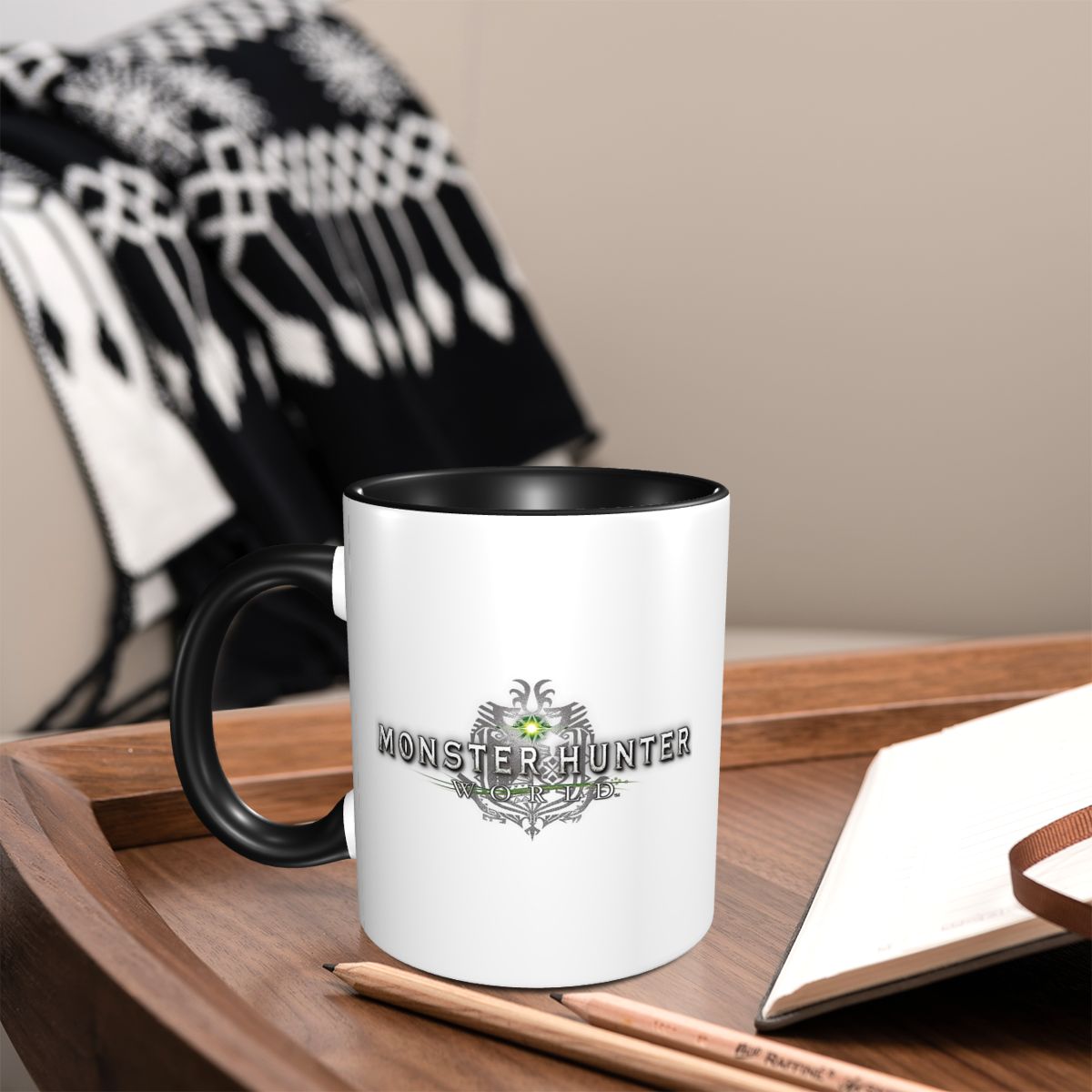 كوب بشعار Monster Hunter World - مراجعة Coffee Tea World وسعره