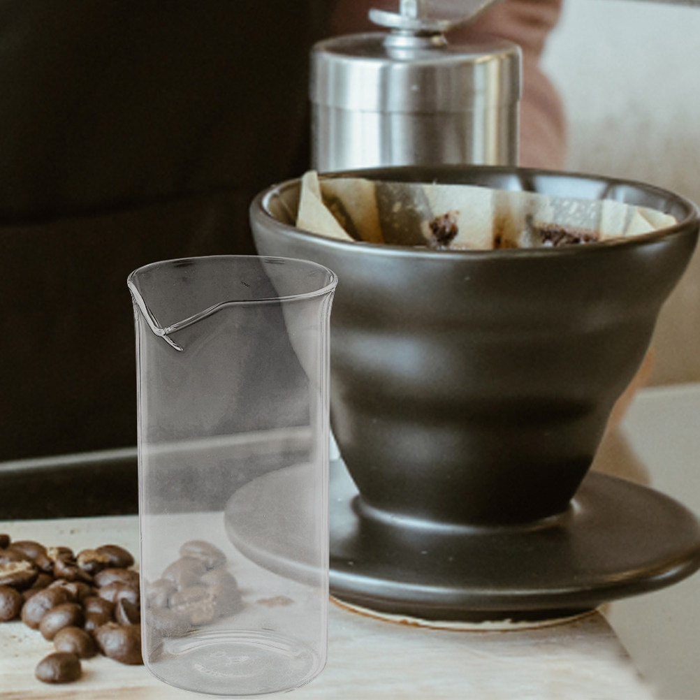 كوب قهوة زجاجي شفاف بديل مقاوم - مراجعة Coffee Tea Replacement وسعره