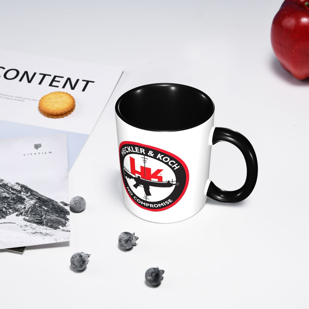 كوب بشعار Heckler Koch Hk، أكو - مراجعة Coffee Tea Hk وسعره