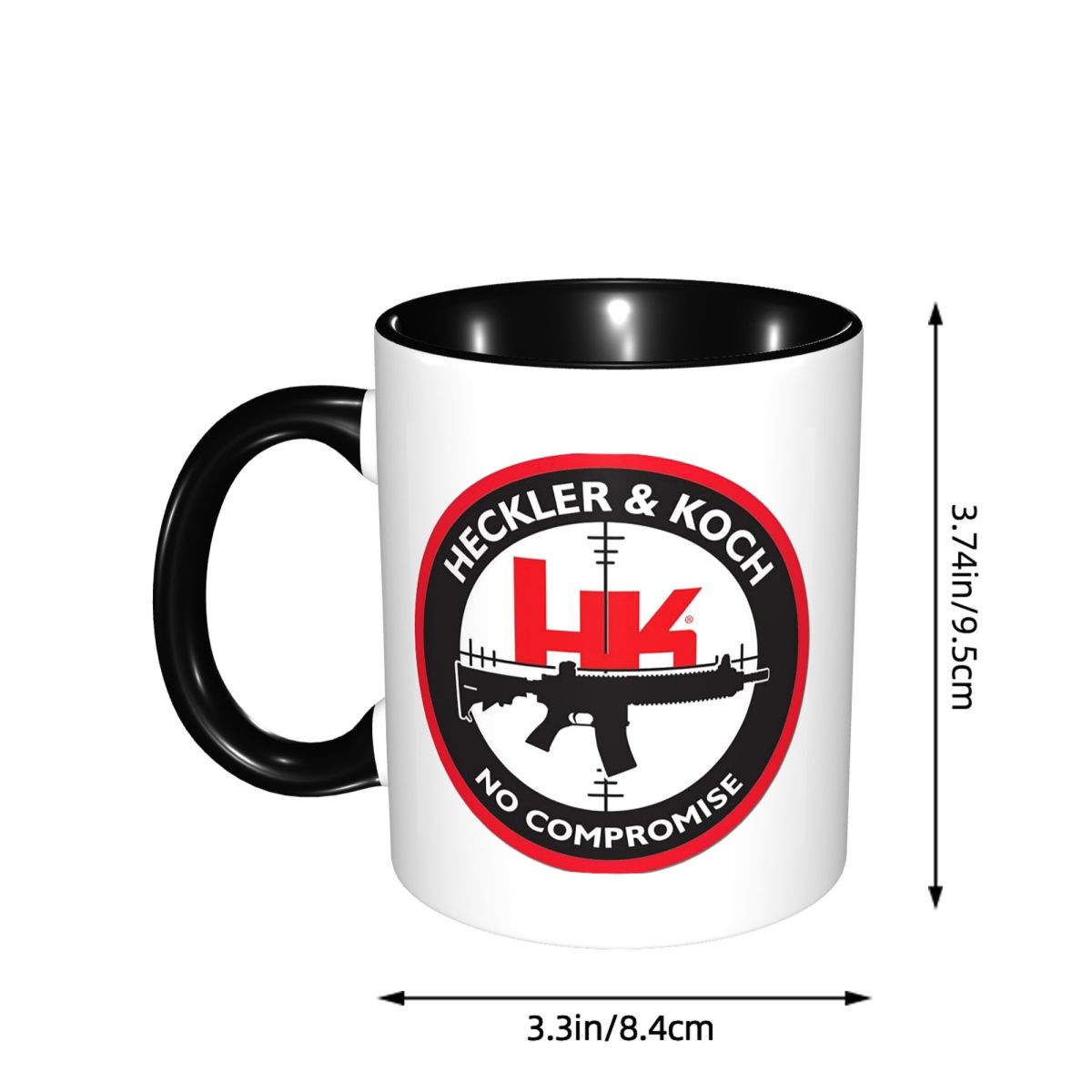 كوب بشعار Heckler Koch Hk، أكو - مراجعة Coffee Tea Hk وسعره
