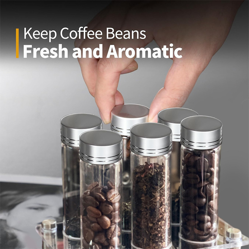 حاوية تخزين حبوب البن، وعاء تخ - مراجعة Coffee Tea Bottle وسعره