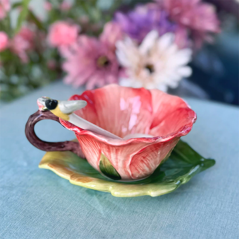 كوب قهوة على شكل زهرة من السير - مراجعة Coffee Tea Or وسعره