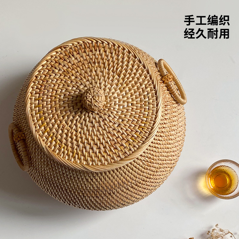 طاولة قهوة مستديرة من الخيزران - مراجعة Coffee Tea Vietnam وسعره